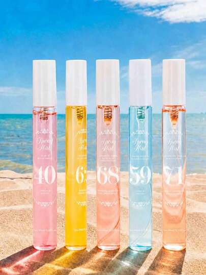 1/4/5 Pack Brume parfumée brésilienne, 4 options de combinaison disponibles, rafraîchisseur d'air d'intérieur et d'extérieur, parfum multicouche, arôme de longue durée, offre une expérience sensorielle délicieuse. Élégante senteur de vanille, de noix de coco, d'agrumes et de bois de Janeiro, rafraîchissante et revigorante, convient pour les rendez-vous, les fêtes, les rassemblements, les vacances, la maison, l'hôtel, le bureau et plus encore, un cadeau idéal pour les amis et la famille.