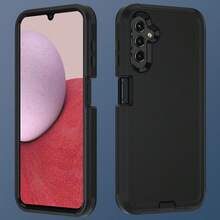 Casing Ponsel Pelindung Tugas Berat 3-in-1 [Tahan Guncangan][Tahan Jatuh][Anti Selip] Casing Ponsel Pelindung Multi-Lapisan Memberikan Perlindungan Kuat untuk Perangkat Seluler Anda - Hitam - View 50