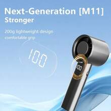 Mini Portable Rechargeable Handheld Fan, 800mAh Battery, Beach & Travel Essential, Small Cooling Hand Fan For Vacation, Work, Makeup, Office, Outdoor Activities, Summer Must-Have - Handheld - View 2