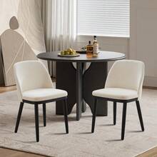 Dining Chairs - Beige - View 5