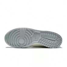 Nike New DUNK LOW RETRO Versatile Men's Casual Comfortable Durable Classic Low-Top Sneakers - White Gray - View 4