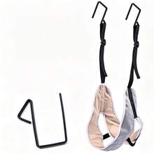 1pc Upgraded Door-Mounted Neck Traction Device, Thickened Neck Support, Breathable Design, 330lbs Weight Capacity, Multiple Colors Available, Portable Adjustable Neck Relaxation Tool, Suitable For Home Daily Use, Comfortable - A - View 18