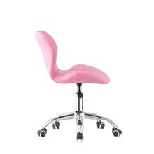 JMYXF Office Chair Swivel Desk Chair Height Adjustable Ergonomic Computer Chair Home Office Chair With Soft Padded  Base 360° Rotation - Pink - View 4