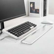 Computer Keyboard Wrist Rest, Ergonomic Keyboard Pad, Convenient For Typing, With Gel Wrist Pad, Non-Slip Comfortable Keyboard Wrist Pad Suitable For Desktop To Relieve Pain - View 2