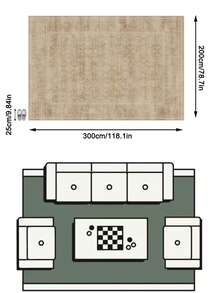1pc American Luxury High-End Persian Classical Floral - Rectangular Soft Faux Cashmere Machine Washable Area Rug, Suitable For Living Room, Bedroom, Entryway, Bathroom, Hallway, Patio, Kitchen, Indoor/Outdoor, All-Season Large Size Floor Mat, Home Decor - Multicolor - View 13
