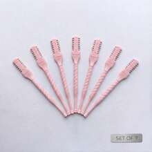 16/8/6/5/3/2/1 鼻毛修剪器，升級版 2 合 1 手動雙面鼻毛修剪工具，無痛鼻毛去除工具，男女通用全功能鼻毛刮鬍刀，全可水洗 360° 旋轉鼻毛清潔器 - 多色 - 查看 20
