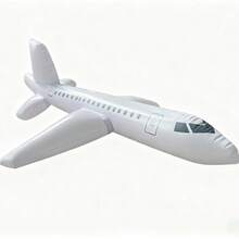 1pc Large Inflatable Airplane, 40 Inch, Suitable For Adult Aviation Theme Party - Can Be Used For Pool Party, Graduation Decoration, Outdoor Activity Decoration, Birthday Decoration And Indoor Decoration - Multicolor - View 7