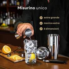 Shaker per cocktail - Visualizzare 4