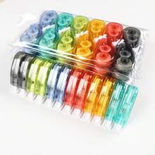 12/6 Transparent Macaron Color Correction Tape, Large Capacity, Smooth Continuous, Strong Coverage, Student Classroom Homework Correction, Office Note Correction, Ledger Decoration Highly Attractive Stationery Set - Multicolor - View 10