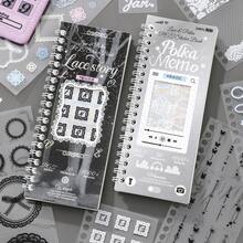 30pcs Stiker Masking PET Serbaguna Gaya Korea Berbahan Renda untuk Dekorasi Kartu Perencana DIY dan Buku Stiker - 1 Set - View 12