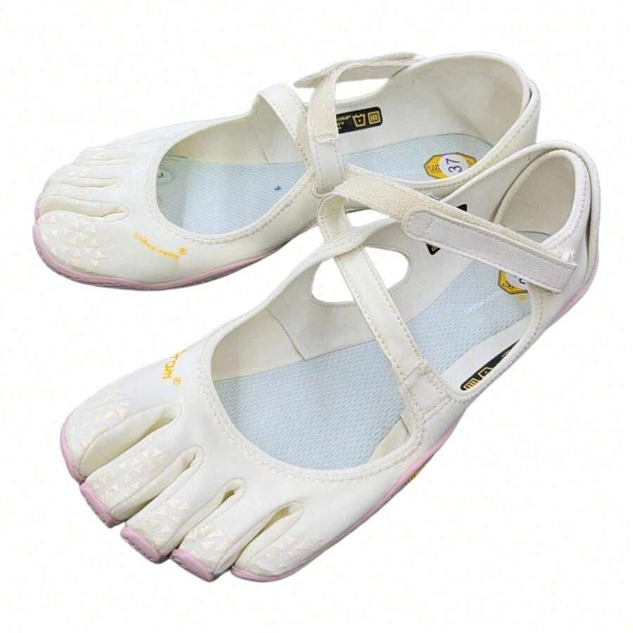 Women's Five-Finger Shoes, Indoor Fitness Dance Shoes, Mesh Yoga And Pilates Shoes, Breathable Training Shoes, - Pink - View 1