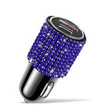 Bling Bling Car Charger, Diamond 3-In-1 Retractable Charging Cable, USB Charging Cable, Fast Charging, Cute 3-In-1 Fast Charging Cable, Suitable For Women, Compatible With Smartphones, Dashcam, GPS, Perfect Gift For Holidays/Birthdays - Multicolor - View 71