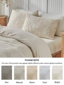 1pc Bohemian Style Khaki Cutout Tufted Pillowcase, Vintage Farmhouse Polyester Decorative Throw Pillow Cover, Suitable For All Seasons, Decor, Machine Washable, Pillow Insert Not Included - Khaki - View 7