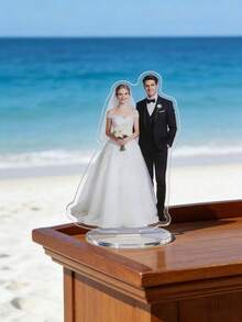 1Pc Custom Acrylic Standee, Personalized With Your Photo, Perfect For Gift Giving And Daily Decoration, Ideal For Birthday, Christmas, Anniversaries, Holidays, And Special Memories. - Multicolor 8 - View 4