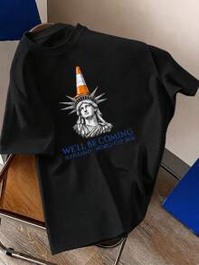 Statue Of Liberty With Cone | Scotland 2026 T-Shirt - style2 - 查看 1