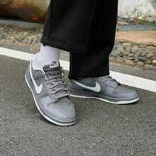 Nike New DUNK Men's Casual Sporty Comfortable Durable Classic Low-Top Sneakers - Dark Grey - View 2