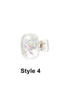 Soporte para cepillo de dientes transparente con purpurina en forma de melocotón, se adapta a todos los tamaños, con orificios de ventilación, mantiene la cabeza del cepillo de dientes limpia y seca. Funda para cepillo de dientes transparente a prueba de polvo con diseño de melocotón, perfecta para la protección del cepillo de dientes de viaje de mujeres y niñas, funda para cepillo de dientes portátil e higiénica, accesorio de baño lindo para un baño hermoso, viaje, uso diario, funda para cepillo de dientes transparente con clip, adecuada para el hogar y el viaje, regalo familiar, regalo de vuelta a la escuela - Multicolor - Ver 15