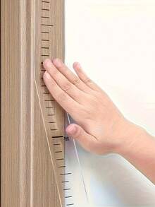 2/1pc Modern Wall Height Measuring Tape - Durable PC Material, Easy-To-Read Scale, Writable And Reusable, Suitable For Room And Wall Decoration, Home Decor, Decorative Measuring Tool, Fashion Design, Precise Measurement, Modern Decor, High-Quality Material, DIY Enthusiasts - Multicolor - View 2
