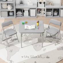 Kselythan Kids Desk Chairs - Grey - View 3