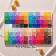 2.6mm Fuse Bead Creative Handmade Craft Kit Box, Perler Bead Puzzle Keychain DIY Pendant Making Materials, Suitable For Hobbyists, Can Create Various Patterns, Applicable For Birthday, Graduation, Valentine's Day, Party Gifts And Handmade Gifts For Family, Friends, Classmates - Multicolor - View 15