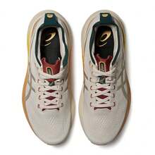 Asics Women Running Shoes - Milky White/gold - View 3