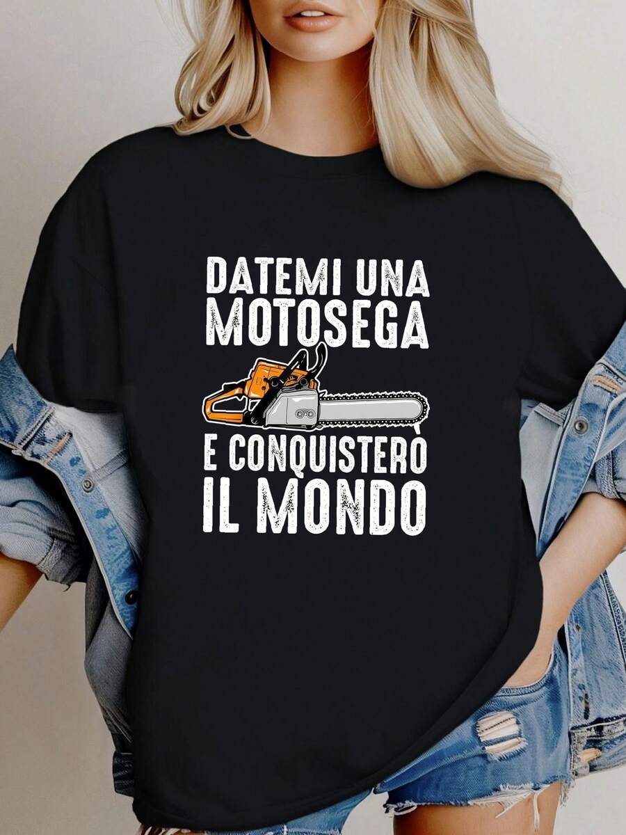 Women T-Shirts - 黑色 - 查看 1