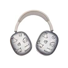 1 Pair Music Cartoon Puppy Protective Case For AirPods Max 1/2, Apple Over-Ear Headphones Ear Cup Cover - Multicolor - View 5