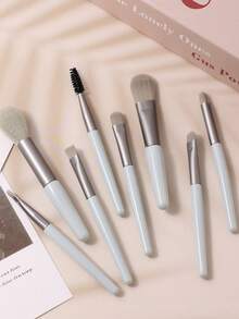 High Quality 8pcs Portable Makeup Brush Set, Soft Bristle Brushes For Concealer Powder Eyeshadow, Cosmetic Tools,Brush Set,Makeup Brush Kit,Make Up Brush Set,Make Up Set Complete,Makeup Brush Set,Complete Makeup Kit,Brush Kit,Brushes Makeup Set,Makeup Gift Set,Set,Giveaways,Professional Makeup Brushes,Complete Makeup Set - Multicolor - View 16