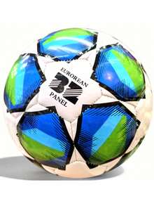 1pc No. 2 Pentagram Style Football, A Durable Football For Outdoor Training And Recreation, Backyard, Park And Beach Kicking - Multicolor - View 10