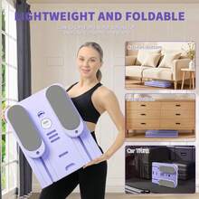 1pc Foldable Pilates Board, Portable Multi-Function Resistance Trainer, Core Strength, Shaping, Flexibility Training Home Fitness Equipment, Abdominal Training V-Shaped Push-Up Board - Multicolor - View 6