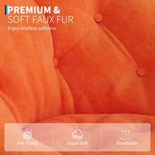 Kselythan Living Room Chairs - Orange - View 8
