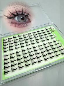 100pcs CC Curl Doll Eye Natural-Looking Fake Eyelashes, Lightweight And Comfortable, Suitable For Daily Wear, Reusable, Easy To Apply In 3 Seconds, Self-Adhesive Glue Eliminates The Need For Fake Lashes – Fast And Secure Bonding In 3 Seconds, D - View 5