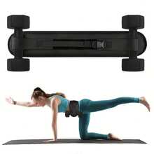1pc Fitness Hip Thrust Training Band, For Weightlifting, Glute Workout Equipment, Adjustable Dumbbell Hip Thrust Training Band, Home Glute Trainer - Multicolor - View 3