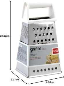 Classic 9-Inch Box Grater Father's Favorite Gift - View 5