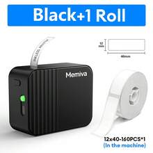طابعة ملصقات حرارية Memiva A1 محمولة لاسلكية بلوتوث مشابهة ل- D11 و D110 طابعة صغيرة مع ورق لاصق وعلامات USB - متعدد الألوان - مشاهدة 14