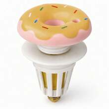 Cute Donut Shaped Plastic Bathroom Sink Stopper, Pop-Up Sink Drain Plug, Press-Type Odor-Proof Stopper - View 14