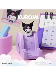 官方授權 Sanrio 角色滑動式手機支架，多角色可調角度桌面裝飾，適用居家與辦公室，Hello Kitty 房間裝飾，成人桌面收納架，14 歲以上 - 淺藍色 - 查看 15