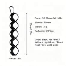 Portable Silicone Golf Ball Clip, Hook-Style Golf Ball Storage, Practical Storage Equipment For Golf Enthusiasts, A Convenient Accessory For Outdoor Golf Activities.Golf,Golf Acesssories,Golf Stuff, - Multiple Styles - View 10