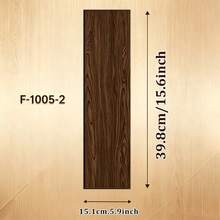 Waterproof Anti-Slip Faux Wood Self-Adhesive Flooring, Thickened PVC Material Durable Against Foot Traffic, 15x40cm Plank Size, 23pcs Set, Built-In Adhesive Backing Glue-Free Installation, Suitable For Living Room Bedroom Entryway Store, Low Cost Create Natural Wood Style Floor - 23 Pieces - View 6