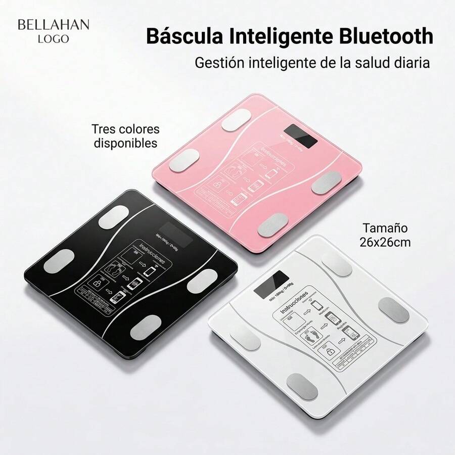 Smart Scale, Digital Bathroom Scale, Syncs Data With The Fitness App