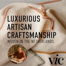 VIC Deep Exfoliating Face And Body Washcloth Premium Natural Cotton Intensive Skin-Renewing Texture Artisan Made In The Netherlands 14" X 17", 2-Pack - Natural Cotton - View 7