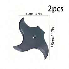 Funny Knife-Shaped Fridge Magnet, 3D Interesting Axe Fridge Magnet, Flying Knife Decor, Unique Gift For Home, Office, Fridge, Locks, Cabinet Metal Surfaces - Multicolor - View 18