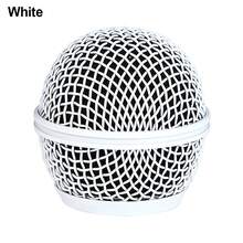 1pc Metal Steel Mesh Microphone Replacement Grille Grill Head Ball For SM58 Beta58 Wired Wireless Handheld Professional Party Mic Accessories - one-size - View 12