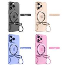 Magnetic Cell Phone Ring Holder Mobile Phone Bracket Removable Cell Phone Grip Kickstand For IPhone MagSafe - Multicolor - View 5