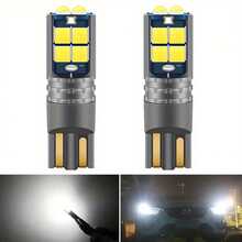 2入 高品質 T10 W5W 超亮汽車室內閱讀燈 頂燈 標誌燈 168 194 LED 楔形停車燈泡 橘色 - A - 查看 14