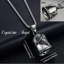 AD Vintage Punk Motorcycle Angel Bell Lucky Evil-Warding Bell, Unisex Riding Safety Protection Accessory, Universal Bicycle Bell - Bell - View 23