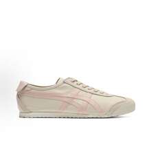 Asics Authentic Onitsuka Tiger Mexico 66 Leather Sneakers - White/Blue/Red Classic Low-Top | Premium Japanese Heritage Footwear | Slim-Profile Lightweight Trainers - 藕粉色 - 查看 2