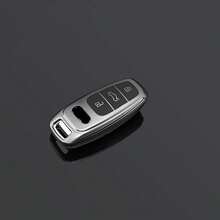 新款 TPU 車鑰匙保護套 適用於 Audi A3 A6 A7 4K A8 E-Tron Q5 Q8 C8 D5 SQ8 2018 2019 保護鑰匙殼 汽車配件 - A款 - 查看 10