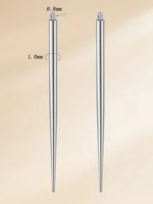 Piercing Tapered Dilator Insertion Tool With Threaded And Non-Threaded Insertion Needles 14G/16G/18G/20G Piercing Needle Auxiliary Tool Dilator Auxiliary Tool - Silver - View 15