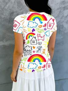 Women T-Shirts - White - View 3